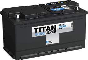 Аккумулятор TITAN EUROSILVER 6СТ-95.0 VL | Стартерный аккумулятор