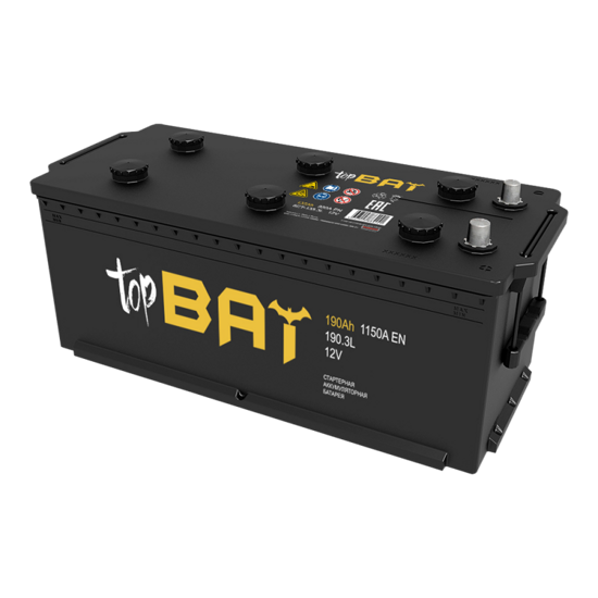 Аккумулятор topbat 6СТ-190.3 L